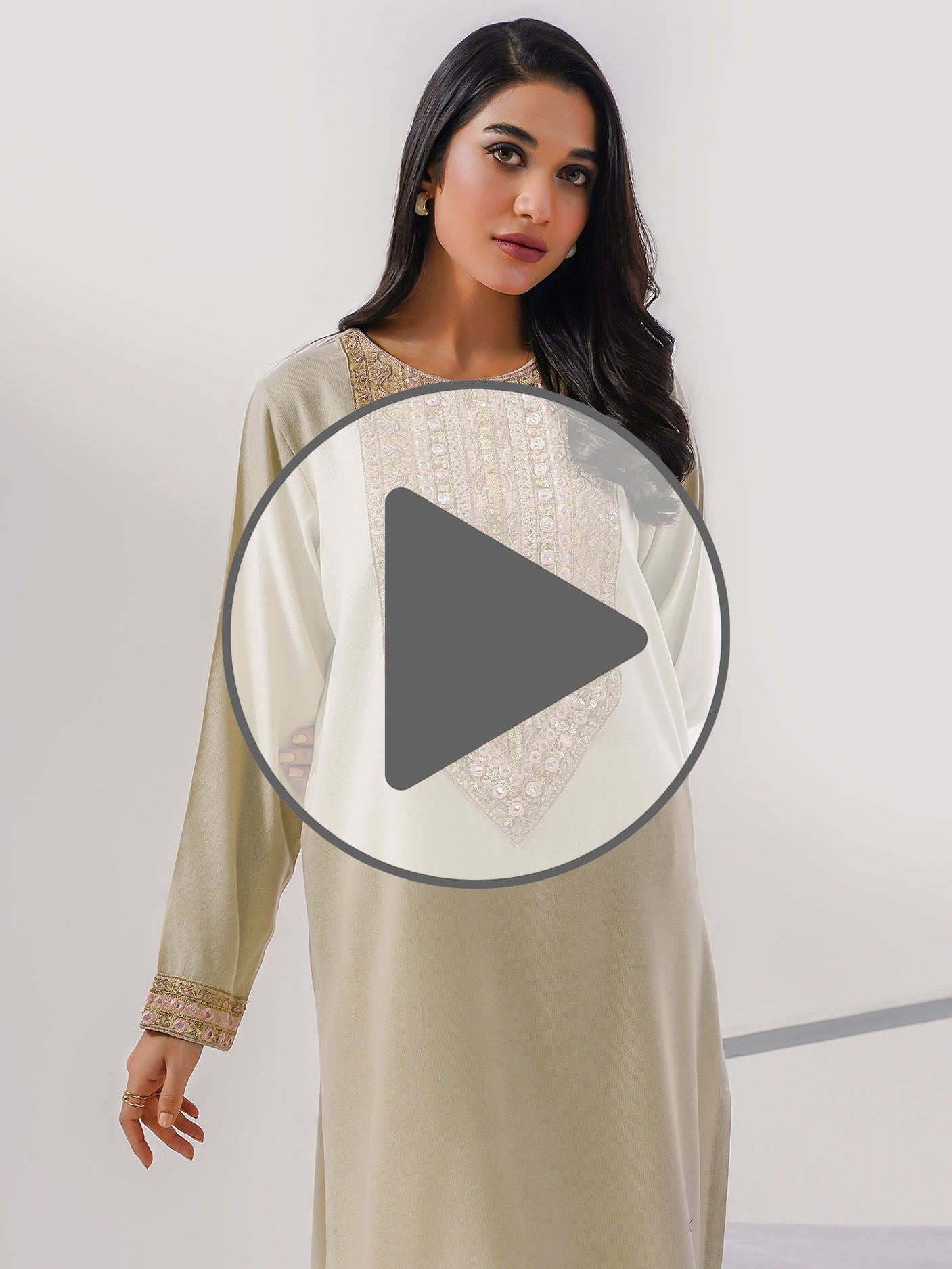 2 Piece Zari Karandi-Embroidered(Pret)