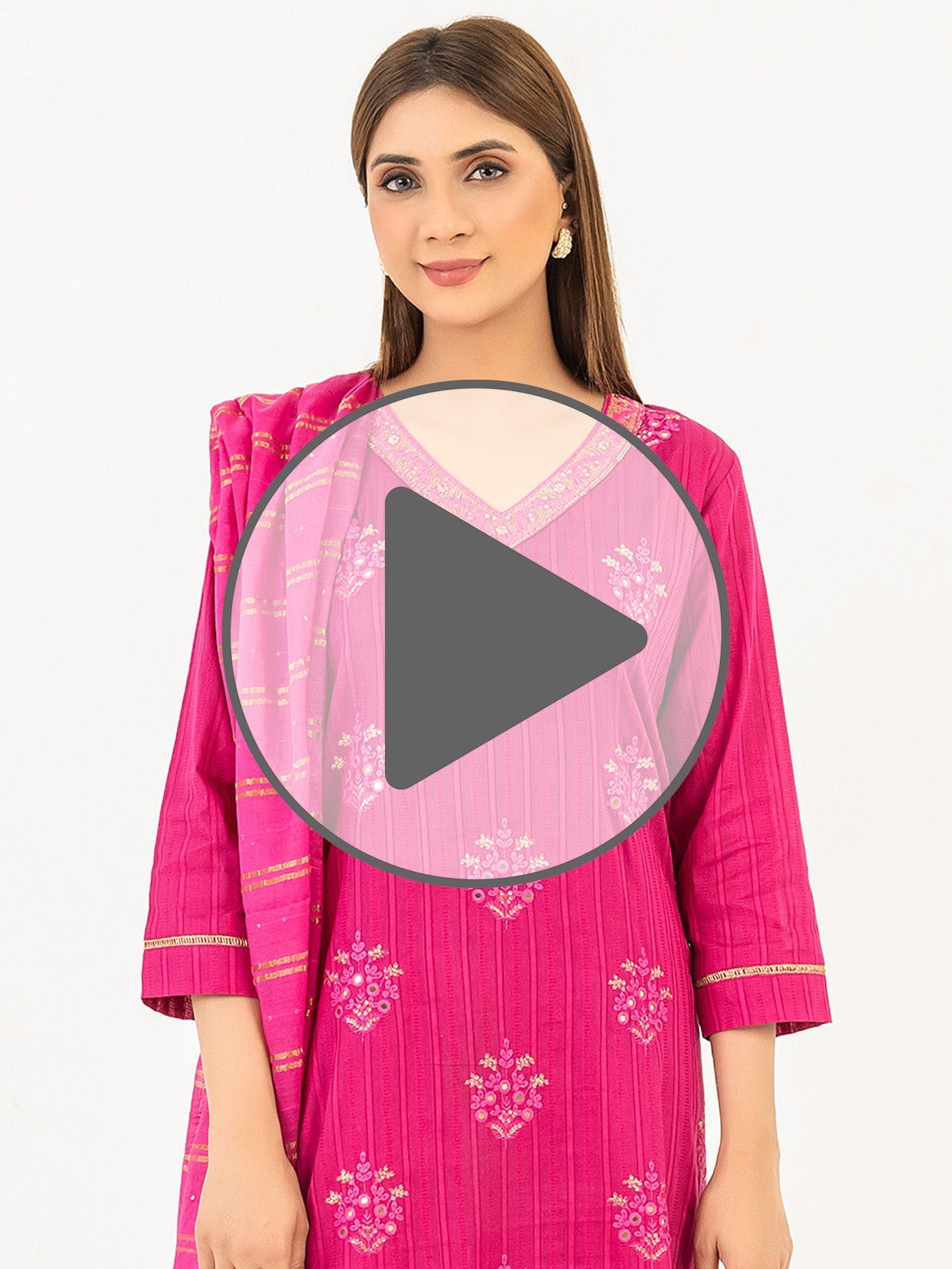 3 Piece Lawn Suit-Embroidered(Pret)