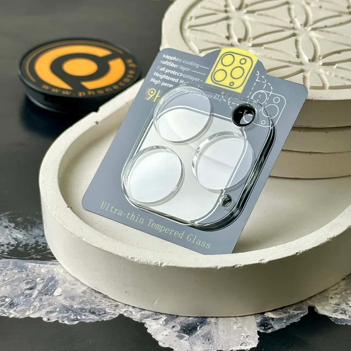 iPhone 16 Series Camera Lens Tempered Glass Ultra Clear