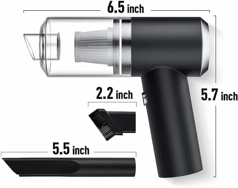 Portable 3 in 1 Vacuum Cleaner Rechargeable