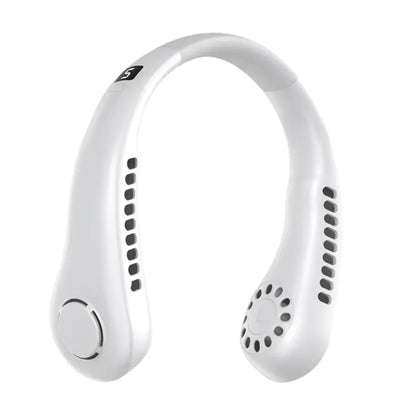 Rechargeable Neck Band Fan Flexible 3 Modes