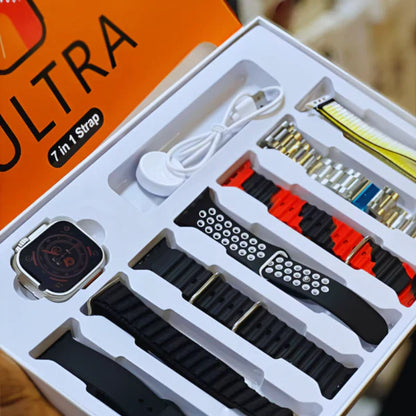 7-in-1 Ultra 2.01 Big Display Smartwatch
