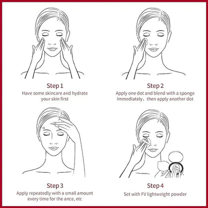 FV Liquid Foundation Makeup, Full Coverage Oil Control Flawless