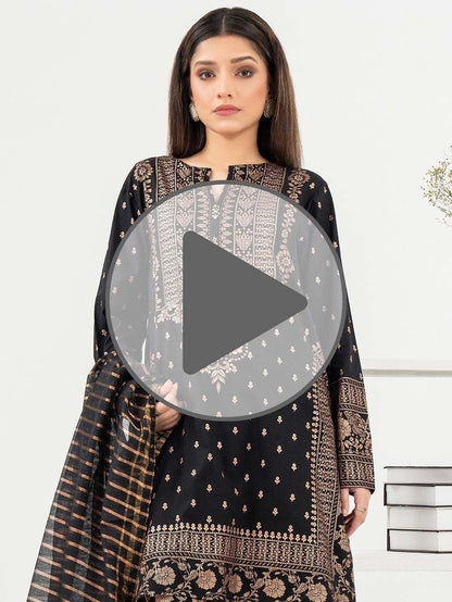 3 Piece Lawn Suit-Paste Print (Pret)