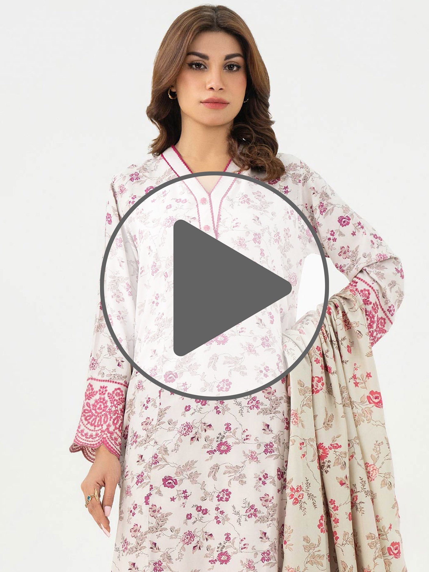 3 Piece Marina Suit-Printed (Pret)