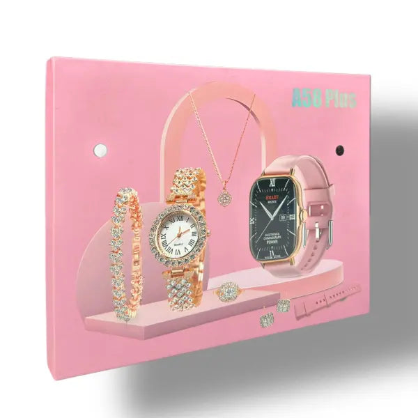 A58 5-in-1 Smart Watch For Ladies