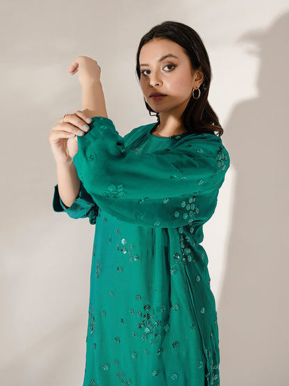 2 Piece Chiffon Suit-Embroidered (Pret)