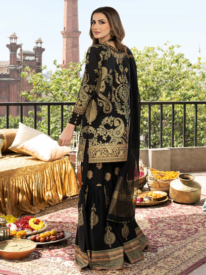 3 Piece Lawn Suit-Paste print (Pret)