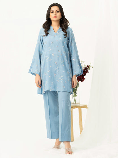 2 Piece Lawn Suit-Embroidered (Pret)