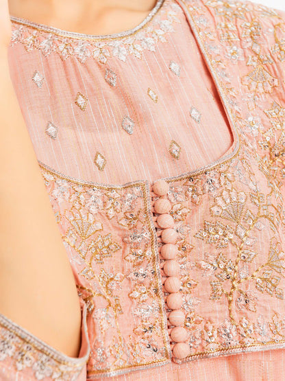 2 Piece Yarn Dyed Suit-Embroidered (Pret)