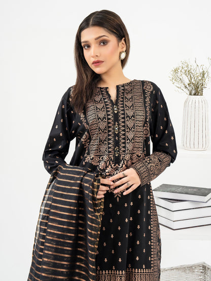 3 Piece Lawn Suit-Paste Print (Pret)