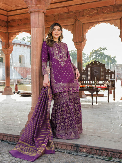 3 Piece Lawn Suit-Embellished (Pret)