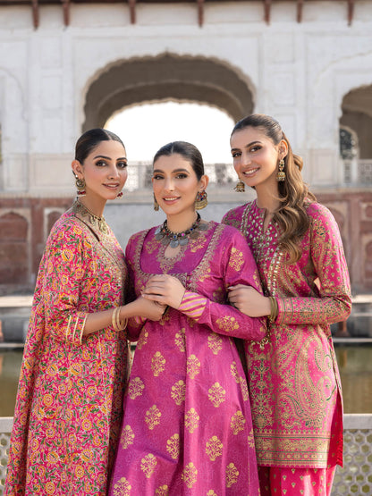 Cambric Pishwas-Embroidered (Pret)