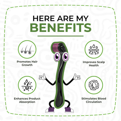 Derma Roller System With 540 Micro Needles