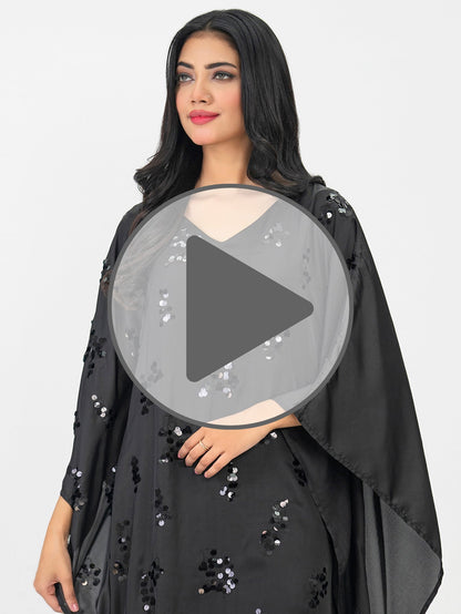 Silk Kaftan-Embellished (Pret)