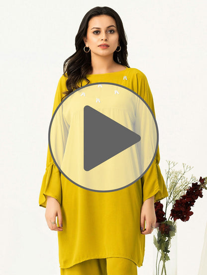 2 Piece Grip Suit-Dyed & Embellished (Pret)