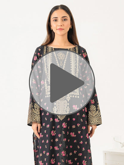 Jacquard Shirt-Embellished(Pret)