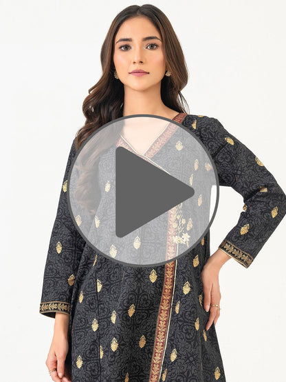 2 Piece Lawn Suit-Paste Print (Pret)