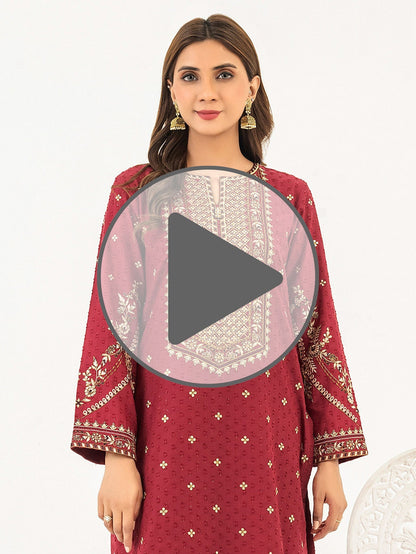 2 Piece Lawn Suit-Embroidered (Pret)