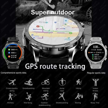 Huawei AMOLED HD Large Screen Heart Rate NFC IP68 Waterproof GPS Sports Smart Watch