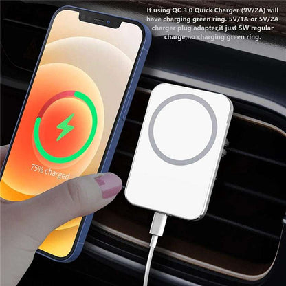 Magnetic Wireless Car Charger for MagSafe 40W