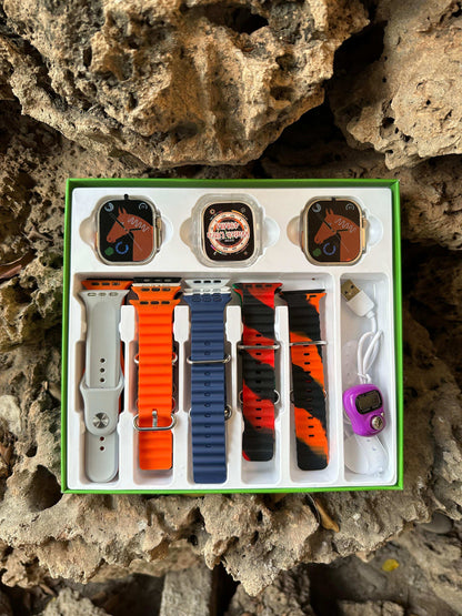 2 Watches with 13 Straps