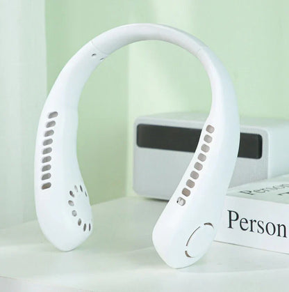 Rechargeable Neck Band Fan Flexible 3 Modes