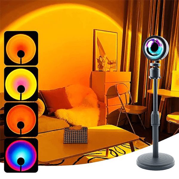Sunset RGB Projection Lamp 360